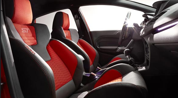 2016 Ford Fiesta Interior Seating